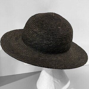 Festival Black Wide Brim Sun Hat